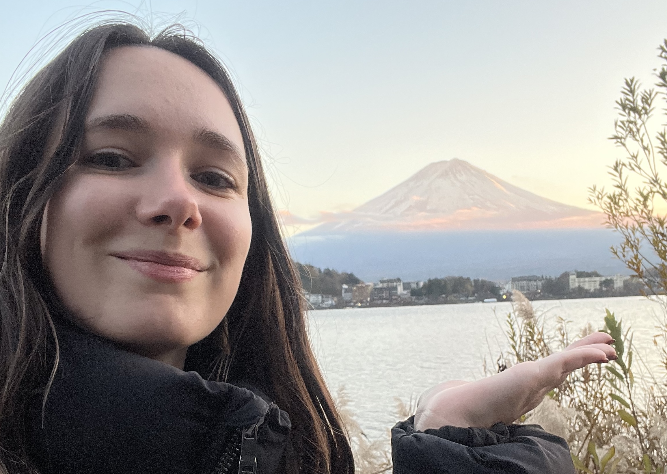 Photo Marion et Mont Fuji