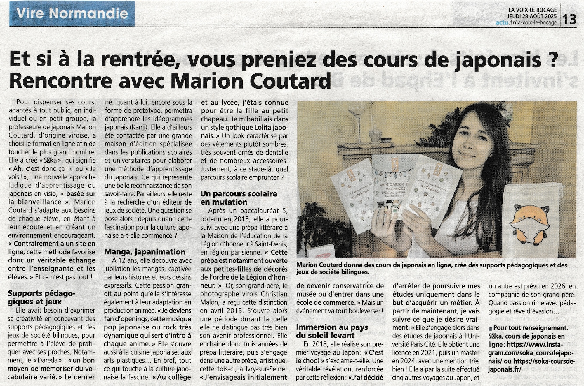 Et si à la rentrée, vous preniez des cours de japonais?